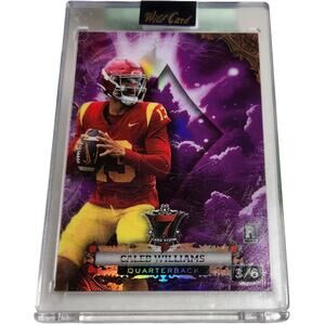 2023 Wild Card 7 Card Studs Caleb Williams 3/6 Rookie Card NM